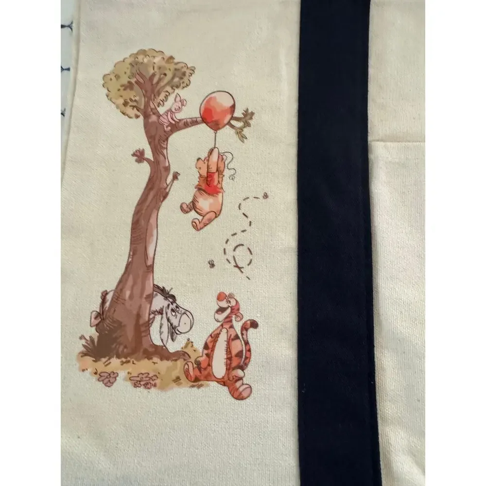 Disney Winnie Pooh Tigger Eeyore Piglet Large Custom Made Trader Joes Mini Tote
